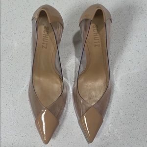 SCHUTZ Cendi See-Through Vinyl Pumps